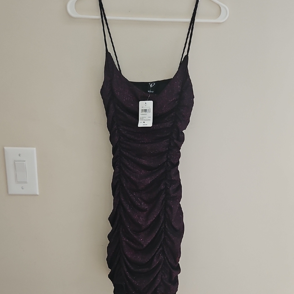 Windsor Sparkling Purple Mini Dress